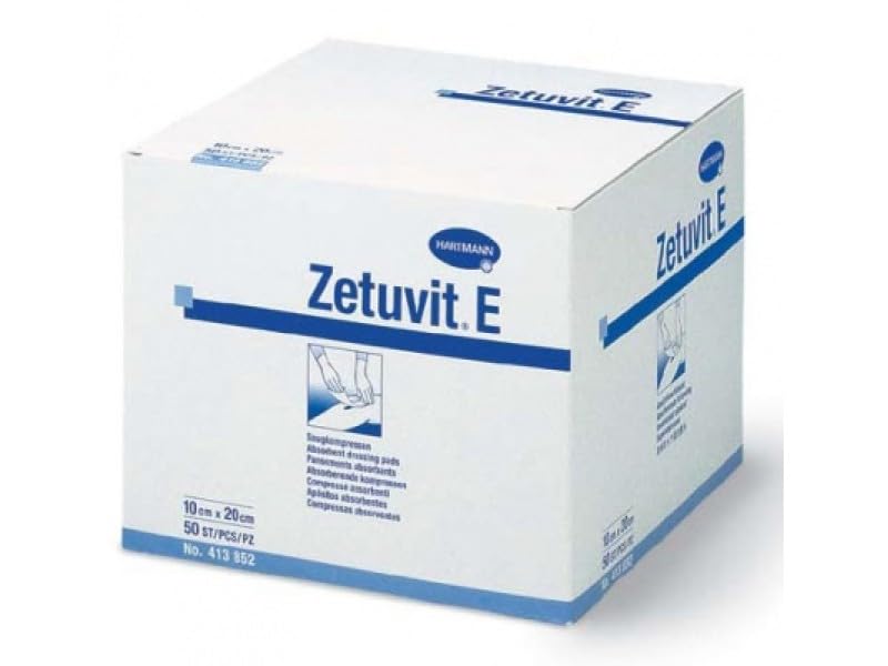 Zetuvit E Non Sterile 10cm x 20cm Dressing x 50-328-6093