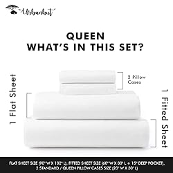 Pure 700 Thread Count Sheets, Queen Sheets