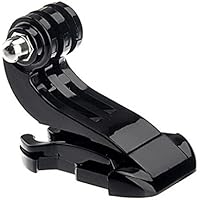 Mobile Gear J Hook Buckle Vertical Surface Mount Quick Release for SJCAM, GOPro and Xiaomi Cameras