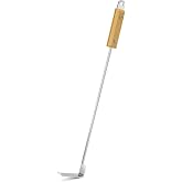 Onlyfire 17" BBQ Ash Tool Poker, Stainless Steel Charcoal Rake | For Kamado and Ceramic Grill, Big Green Egg, Kamado Joe, Pit Boss, Louisiana, Vision Grills, Char-Griller, Pizza Oven