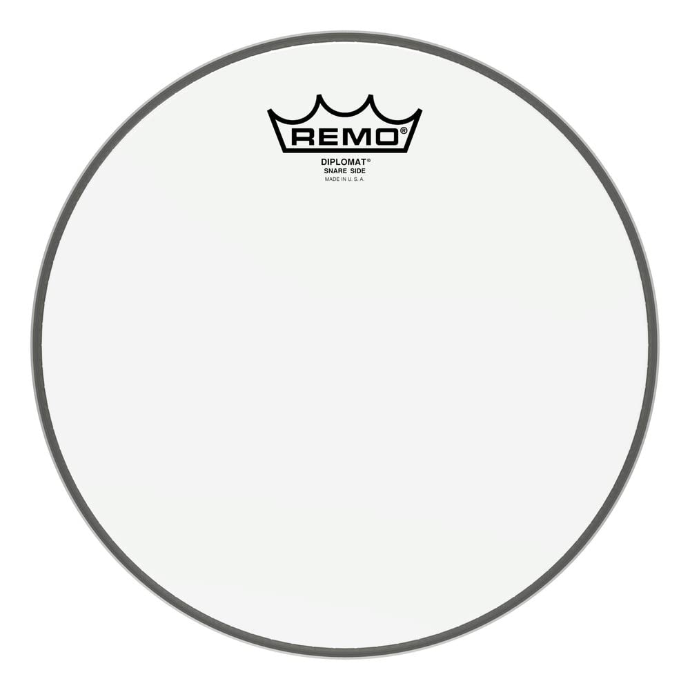 Remo drum head Diplomat transparent snare drum resonance 12" SD-0112-00