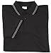 Adams USA Smitty Major League Style Short Sleeve Umpire Shirt with Front Chest Pocket (Black, Medium)