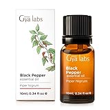 Black Pepper Essential Oil &ndash; 100% Pure Therapeutic Grade for Hair Growth, Sore Muscles &ndash; 10 ml (0.34 oz)