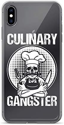 iPhone Xs Max Pure Clear Case Transparent Cases Cover Culinary Gangster Cool Cooking Guru Crystal Clear