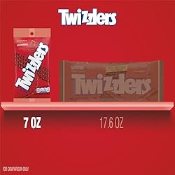 TWIZZLERS Twists Strawberry Flavored Licorice