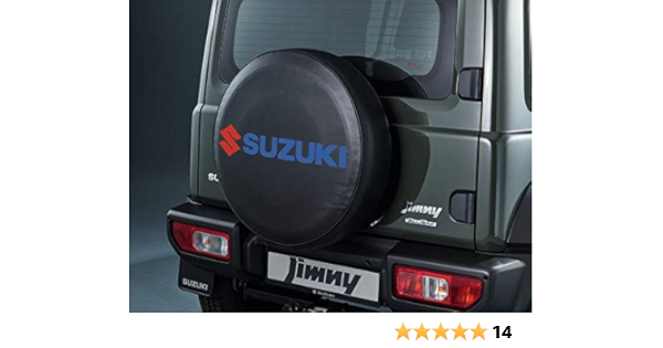 Suzuki Funda para rueda de repuesto Jimny con texto de colores a partir de 2018