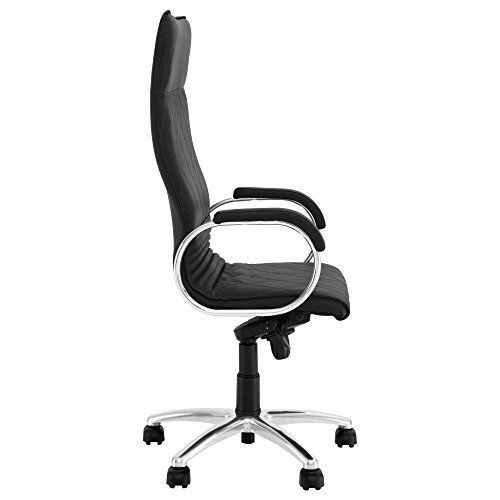SEDIA-SINCRONA-ALLEGRO-SEDILE-UFFICIO-PROFESSIONALE-ERGONOMICO-MULTI-POSIZIONE-360--GIREVOLE-NERO