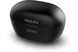 Philips T3215 Wireless in-Ear Earbuds, TWS Bluetooth 5.1 Stereo Headphones, IPX4, Up to 24 (6+18) hrs of Playtime with USB-C 