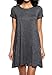 Stretchy Flowy Loose Fit Casual Work Cocktail Beach Lounge Evening Tunic Dresses Regular and Plus Size Char XL