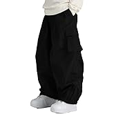 SnowElve Mens Baggy Cargo Ski Pants Super Baggy Snowboard Snow Pant Women Insulated Loose Pant Sports Waterproof