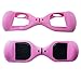 FBSport Silicone Case Scratch Protector Wrap Rubber Cover for 6.5 Inch 2 Wheels Balance Scooter Pink
