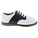 FootMates Unisex Cheer 3 (Infant/Toddler/Little Kid) White/Navy Oxford 6.5 Toddler M/W