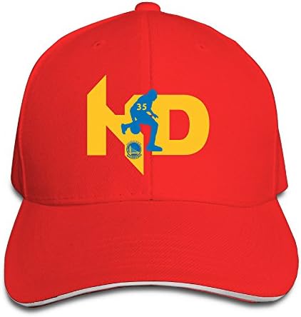 D2 Cool Basketball Player 35 Durant Snapback Cap Red