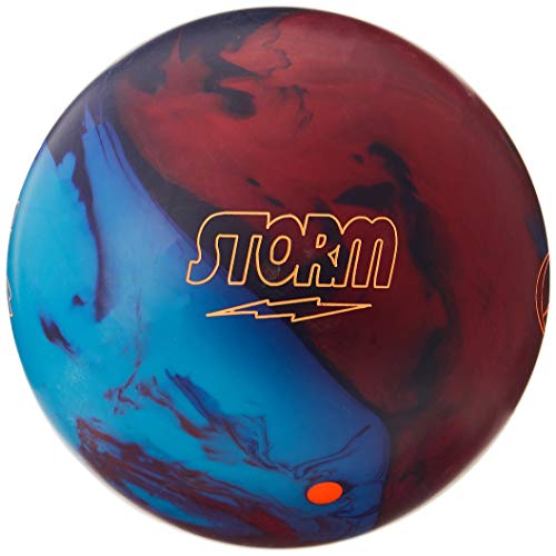 Storm Bowling Products Physix Bowling Ball- 14lbs, Red/Blue/Purple