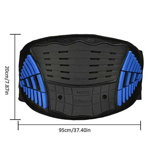 Bulary Motorcycle Belt Riding Protective Off-Road Bicycle Kidney Protection Belt Anti-Fall Belt Locomotive Anti-Fall Belt Kidney Belts