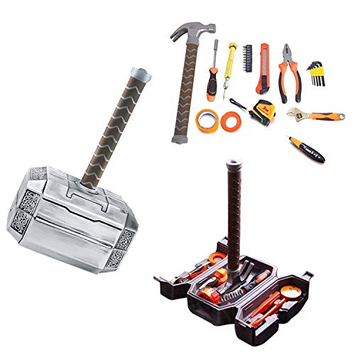 Thor Hammer Tool Set，Thor Battle Hammer tool set,Durable, Long Lasting Chrome Finish Tools with Thor Hammer case