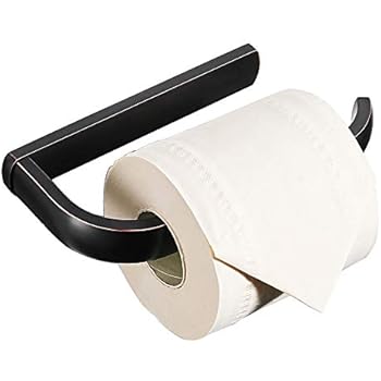 BESy Brass Toilet Tissue Paper Holder Oil Rubbed Bronze Bathroom Accessories Wall Mounted, Rust Protection