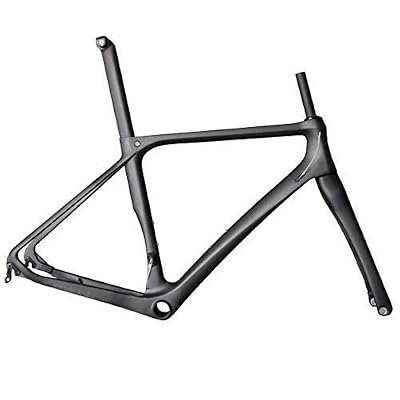 ICAN Carbon Fiber Road Bike Disc Brake Frame RD01 with BB386 Front 12x100mm Rear 135x912x142mm 50-56cm