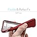 iPhone 8 Plus Case,iPhone 7 Plus Case Red,ANLI(TM) [Perfect Slim Fit] [Light Weight] Ultra Thin Soft Touch Flexible Protective Case Back Cover Bumper for Apple iPhone 8 Plus / iPhone 7 Plus
