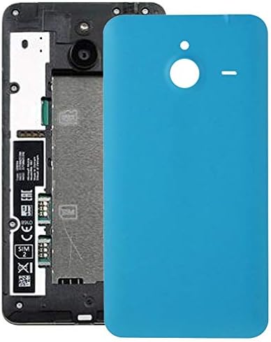 Huwenbin Frosted Surface Plastic Back Housing Cover for Microsoft Lumia 640XL(Black) (Color : Blue)