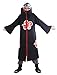 SDWKIT Naruto Shippuden Hidden Waterfall Akatsuki Member Kakuzu Outfit Set