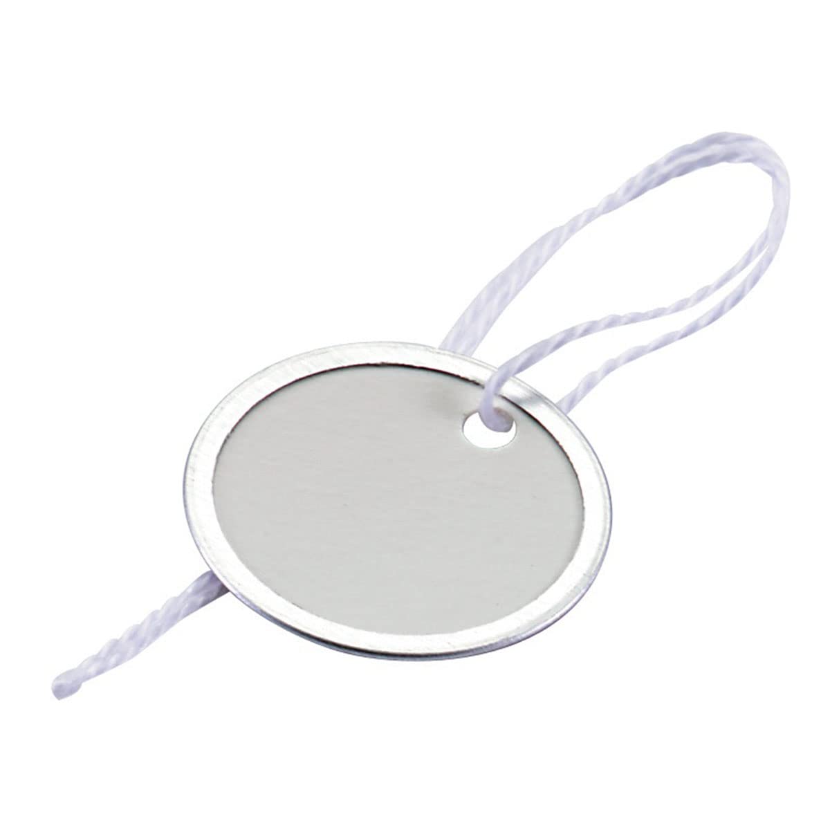 Lucky Line Paper Tag 1-1/4" with String, 25 per Pack, White (27229)