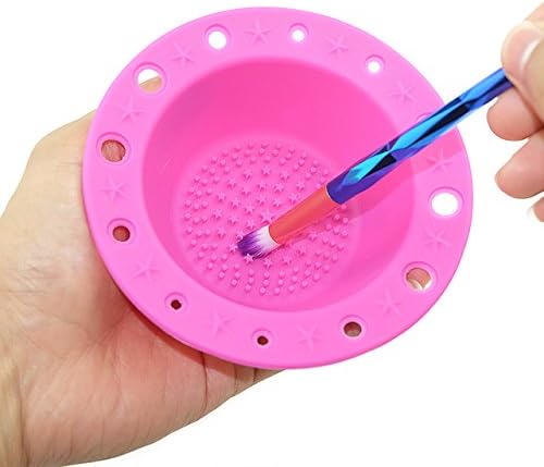 New Silicone Makeup Brush Brushegg Cosmetics Cleaning Washing limpa maquiagem Wash Bowl