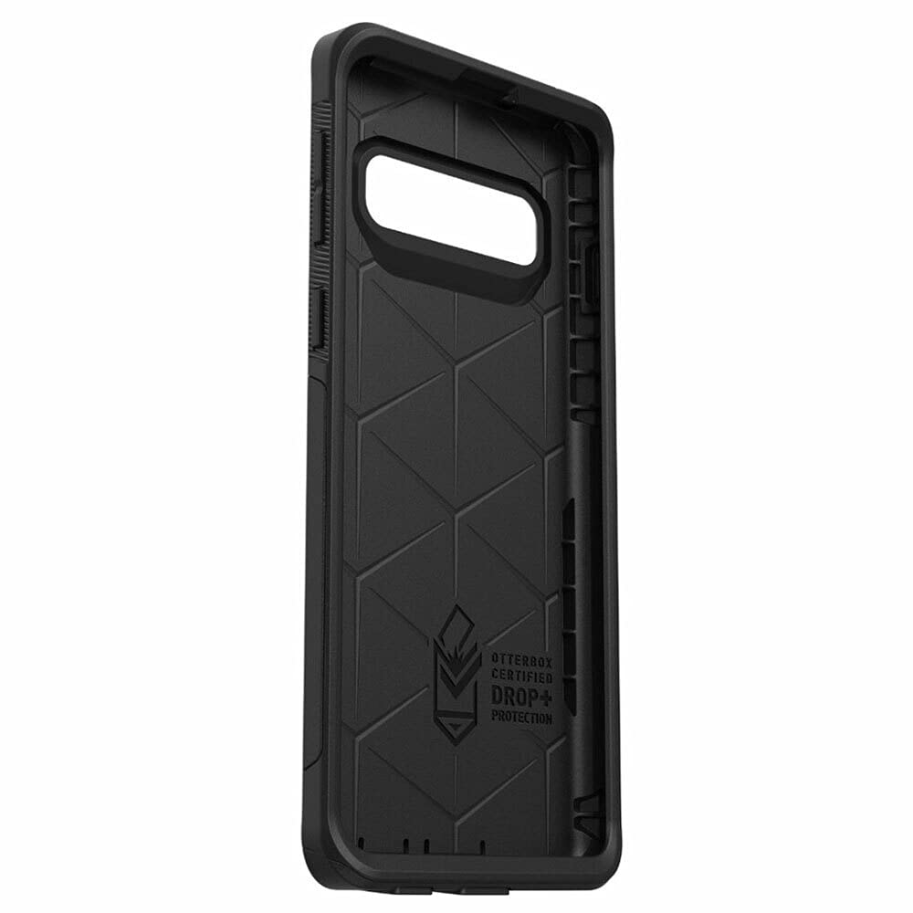 OtterBox Galaxy S10 Commuter Series Case - BLACK, slim & tough, pocket-friendly, with port protection