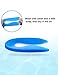 U-Shaped Heel Cushion, Silicone Plantar Fasciitis Pad for Heel Spur/Instant Pain Relief by Toe Glow