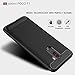 MYLB Xiaomi Pocophone F1 case,with Xiaomi Pocophone F1 Screen Protector. (3 in 1)[Scratch Resistant Anti-Fall] Fashion Soft TPU Shockproof Case with Xiaomi Pocophone F1 Glass Screen Protector (Black)