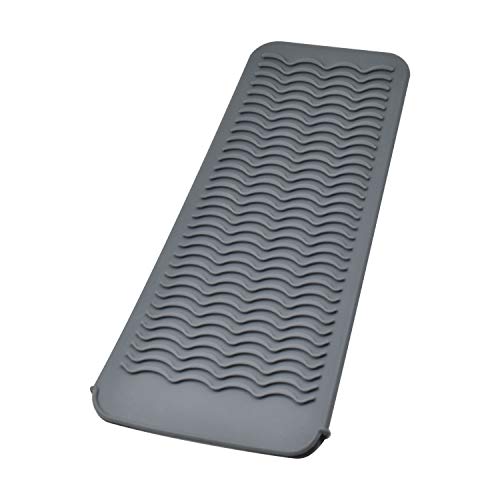 AOKLANT Heat Resistant Silicone Mat for Curling Iron Hair Styling Tools,Flat Iron