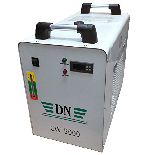 Industrial Water Chiller CW-5000 110V Thermolysis Type Industrial Water Cooling Chiller for 100WLaser Engraving Machine