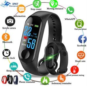 m3 intelligence bluetooth health wrist smart band