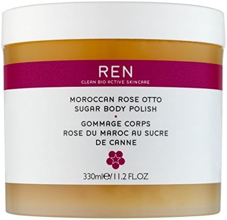 Ren Moroccan Rose Otto Sugar Body Polish (330ml) by Ren Skincare
