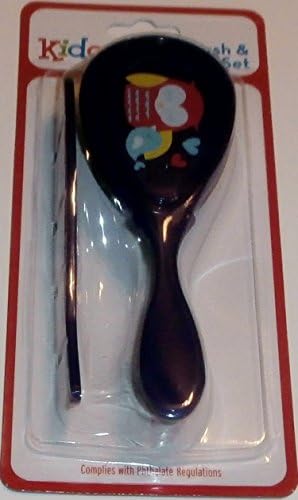 Purple Pink Owl Brush and Comb Set for Baby