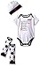 PUMA Baby Boys' 3pc Bodysuit Set