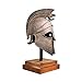 Macedonian Battle Helmet Museum Sculpture