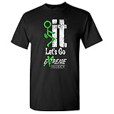 Extreme Muddin' Getting Dirty On on a Black T Shirt