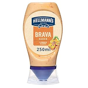 Hellmann’s, Salsa Brava, Saus, Sluitingsdop aan onderkant, 250 ml