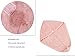 IvyMei (2pack) Microfiber Hair Towel,Quick Dry Head Towel Wrap,Shower Cap, Absorbent Hair Turban,Dry Hair Cap,Pineapple Hair Wrap,Fluffy Hair Towel Fleece Head Towel for Curly Long Hair(Pink+Khaki)