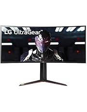 LG 34GP83A-B 34 Inch 21: 9 UltraGear Curved QHD (3440 x 1440) 1ms Nano IPS Gaming Monitor with 160Hz and G-SYNC Compatibility - Black (34GP83A-B)
