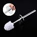 Neady Toilet Brush and Holder Modern Design Longer Brush and Heavy Enough for Bathroom Toilet