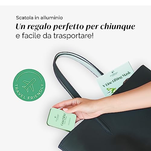 PLANTIFIQUE Gua Sha Face Jade | Jade Guasha Stone Massager Anti-Wrinkle | Skincare Face Massager Kit | Complete Gift Idea for Facial Body Feet Massage Original