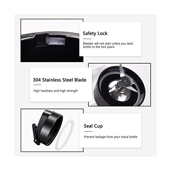 Blender-Smoothie-Maker-AETKFO-700W-Food-Processor-Mixer-3-in-1-Electric-Personal-Blender-Smoothie-BlendersChopperGrinder-Ice-Crusher-15L-Jug-Food-Container-570ml-Sports-Bottle-BPA-Free Blender Smoothie Maker, 700W Food Processor Mixer 3-in-1 Electric Personal Blender Smoothie Blenders/Chopper/Grinder Ice…