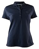 Tommy Hilfiger Womens Pique Signature Polo Top