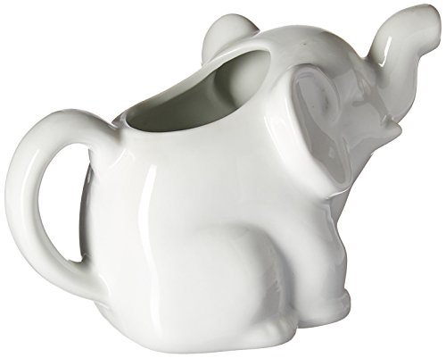 1 HIC+Elephant+Creamer+Porcelain+9+Ounces