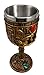 CGG creativegadgets Atlantic Collectibles Ancient Egyptian God Of Knowledge & Technology Thoth 6oz Resin Wine Goblet Chalice With Stainless Steel Liner