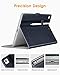 DTTO New iPad 9.7 Inch 5th/6th Generation 2018/2017 Case with Apple Pencil Holder, Premium Leather Folio Stand Cover Case for Apple iPad 9.7 inch, Also Fit iPad Pro 9.7/Air 2/Air - Blue