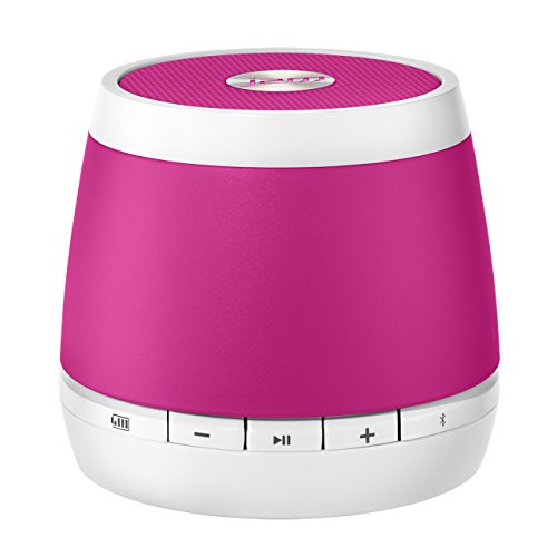 JAM Classic Wireless Bluetooth Speaker, Small Portable Speaker, Works with iPhone, Android, Tablets, Notebooks, Desktops, iPad, iPod, Rechargeable Lithium-ion Battery, Great Sound, HX-P230PKF-TGT Pink