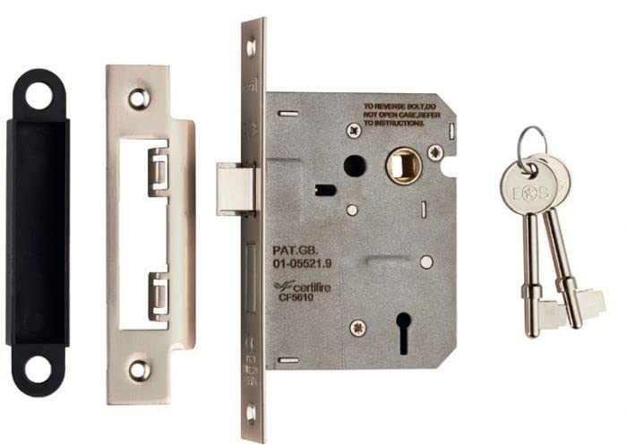 EASI-T 3 Lever SASHLOCK 76MM Residential, Satin Nickel